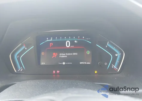 2021 Honda Odyssey Touring из США, поврежденный, VIN 5FNRL6H80MB001992